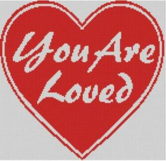 Heart Cross Stitch For