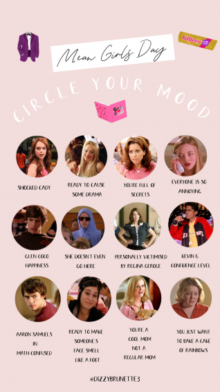 Mean Girls Day Wallpaper Quote