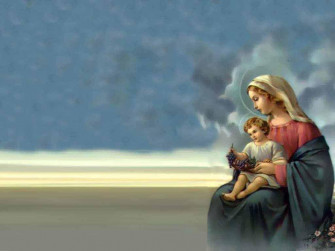 Mary And Jesus Wallpaper