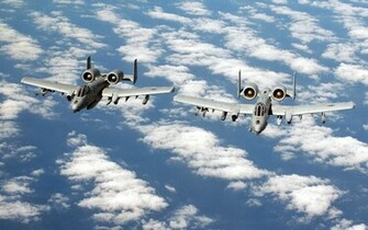 Fairchild Republic A Thunderbolt Ii Widescreen Wallpaper