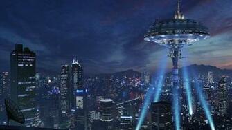 Futuristic Buildings Wallpaper