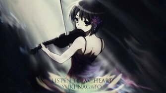 Yuki Nagato Haruhi Suzumiya Wallpaper
