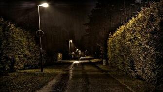 Night Wallpaper Rainy Desktop Dark