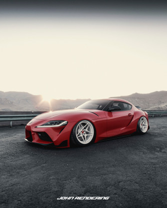 Slammed Widebody Toyota Gr Supra Love Hate Build Is Stanced Enough