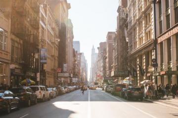 Wallpaper City Cityscape Road Town Metropolis Street