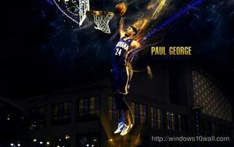 Paul George Dunk HD Wallpaper For Dekstop