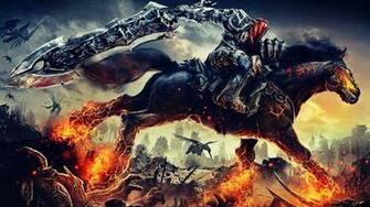 Destruction By Horseback HD Wallpaper