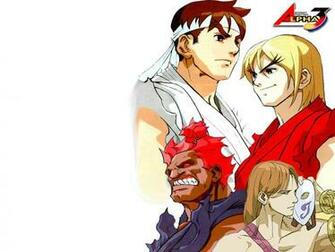 Ryu Ken Akuma E Vega Papel De Parede Wallpaper