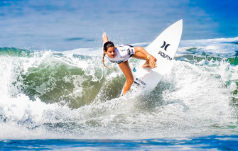 Wallpaper Girl The Ocean Wave Board Surfing Image For Desktop