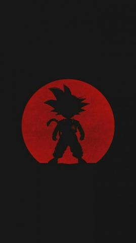 Amoled Goku Son iPhone Wallpaper Dragon Ball