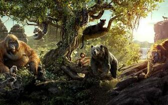 The Jungle Book Movie Animated Poster Wallpaper Wallpaperbyte