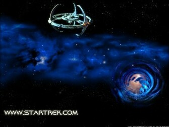 Deep Space Nine Wallpaper Worm Hole