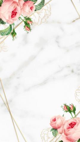 Golden Floral Marble Frame Vector Premium Image By Rawpixel