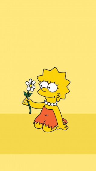 Lisa Simpson Aesthetic Wallpaper