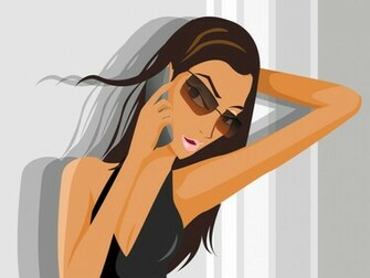 Fashionista Wallpaper