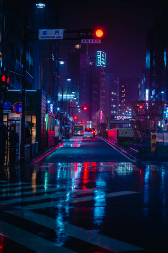 Blue And Pink Aesthetic Neon Wallpaper