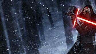 Kylo Ren Star Wars Lightsaber Wallpaper HD