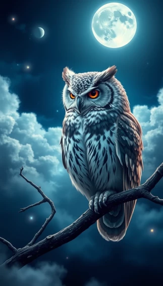 Owl Mobile Wallpaper