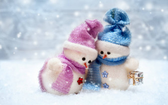 Cute Snow Wallpaper