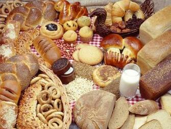 Pies Breads Cakes Delicious Milk Baking Stock Photos