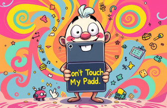 Don T Touch My iPad Wallpaper