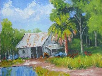 Fine Art Paintings Desktop Background