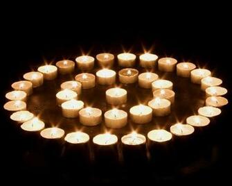 Circular Candles Desktop Pc And Mac Wallpaper
