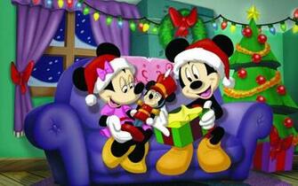 Cute Disney Christmas Desktop Wallpaper HD