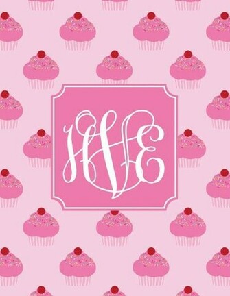 Cupcake Monogram Wallpaper Phone Candy