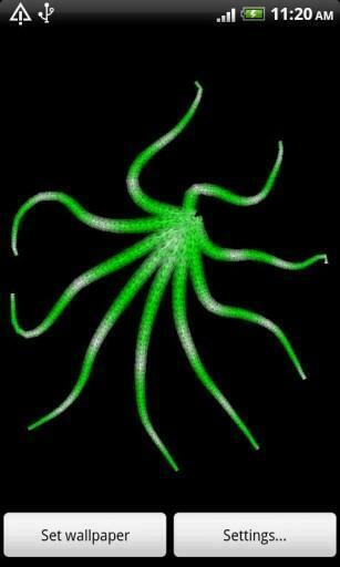 Giant Squid Live Wallpaper App For Android