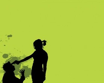 Guns Silhouette Wallpaper Shooting Green