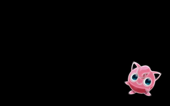 Pokemon Jigglypuff Wallpaper Black