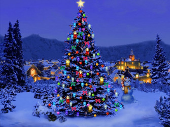 Christmas Tree Background