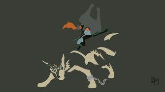 Zelda Legend Midna Wolf Wallpaper Princess Disastermastr Art