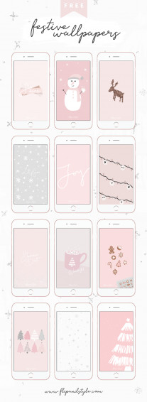 Wallpaper Background Christmas Festive By Flip And Style