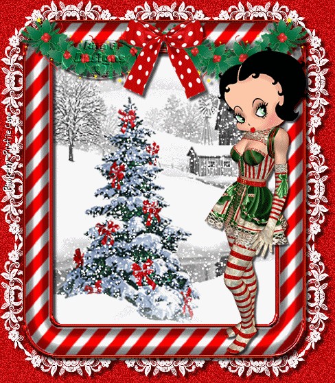 Betty Boop Christmas Ger Templates Pimp My Profile