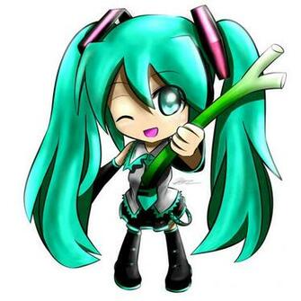 Hatsune Miku Chibi By Icy Cream