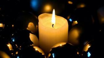 Christmas Candlelight 4k Ultra HD Wallpaper Background Image