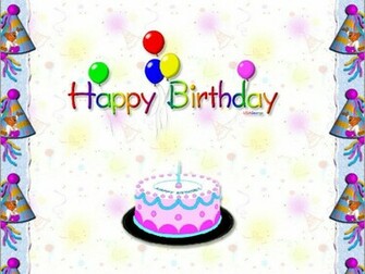 Happy BirtHDay Cake Wallpaper