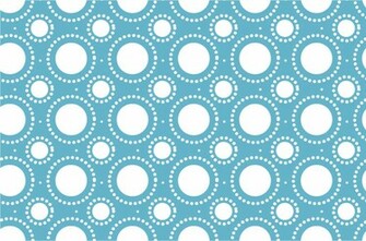 Blue Circles Seamless Pattern Background Vector Material