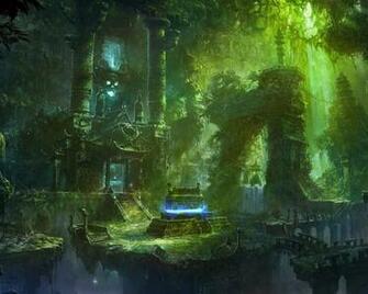 Wallpaper Tomb Castle Ladder Debris