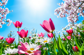 Spring Flowers Screensavers Wallpaper