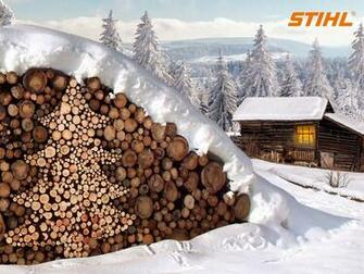 Weihnachtliche Wallpaper Von Stihl