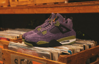 Michael Jordan Logo Purple Wallpaper