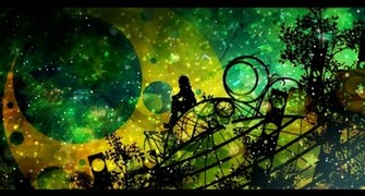 Pretty Green Envious Moon This Original Anime Wallpaper Deserves