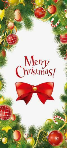 Tanya Cook On Christmas Background Bulbs