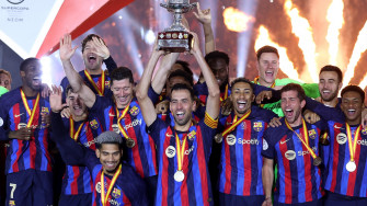 Real Madrid Barcelona Gavi Stars As Barca Dominate To Win