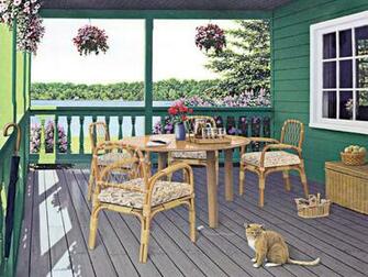 Wallpaper May Cottage Country Art Lang Desktop