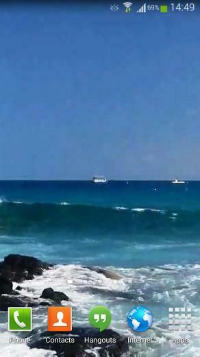 Watch A Great And Agitated Ocean With Giant Blue Waves