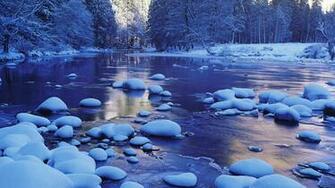 Merced River Windows HD Wallpaper